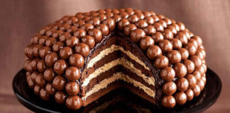 Ένα μοναδικό Maltesers κέικ