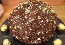 Σοκολατένια Βόμβα Ferrero Rocher. Η Συνταγή που θα σας ξετρελάνει!