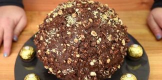 Σοκολατένια Βόμβα Ferrero Rocher. Η Συνταγή που θα σας ξετρελάνει!