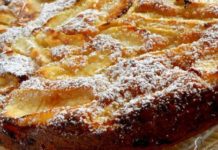 Συνταγή για μια τάρτα μήλου με κανέλα χωρίς ζύμη!