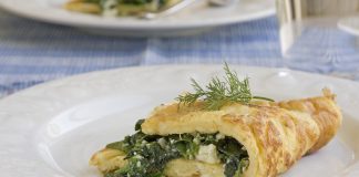 Ομελέτα με φέτα και σπανάκι!