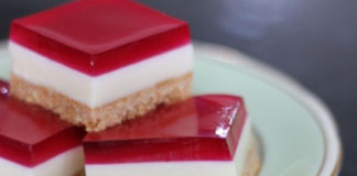 Δροσερό γλυκό ψυγείου με ζελέ και μπισκότα ακόμη και για αρχάριους.