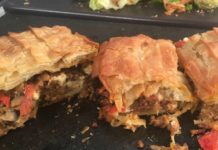 Κιμαδόπιτα σε στρώσεις