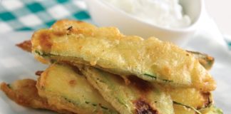 Κολοκυθάκια τηγανητά με κουρκούτι από μπίρα!