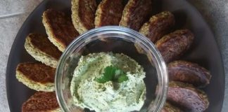 Μπιφτεκάκια με κουνουπίδι και μπρόκολο