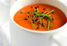 Τοματόσουπα στο φλιτζάνι