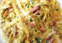 Ταλιατέλες καρμπονάρα