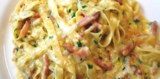 Ταλιατέλες καρμπονάρα