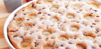 Κέικ μπανάνας με γκότζι μπέρι (Goji Berry)