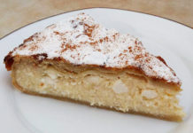 Γλυκιά πίτα με φιδέ και μυζήθρα