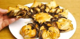 Αστερόψωμο με Nutella. Η Συνταγή που Ξετρελαίνει μικρούς και μεγάλους.