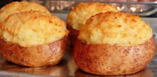 Μια Καταπληκτική συνταγή για τις πιο ωραίες γεμιστές πατάτες που φάγατε ποτέ! Θα σας ανοίξει την όρεξη