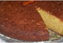 Γιαουρτόπιτα αφράτη με λεμόνι και σιμιγδάλι της γιαγιάς