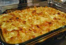 Πανεύκολο Σουφλέ Ζυμαρικών Με Τυριά Και Ντοματίνια